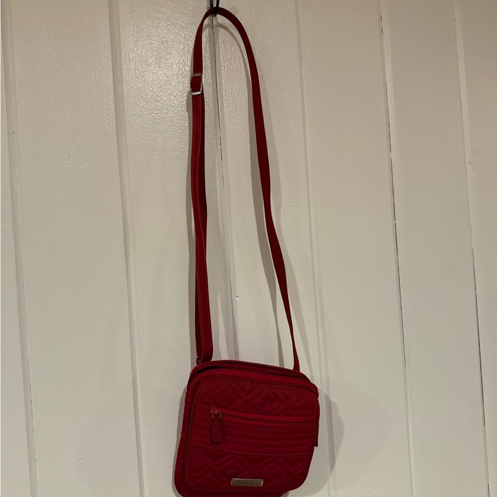 Vera Bradley 2018 Red Quilted Crossbody Bag